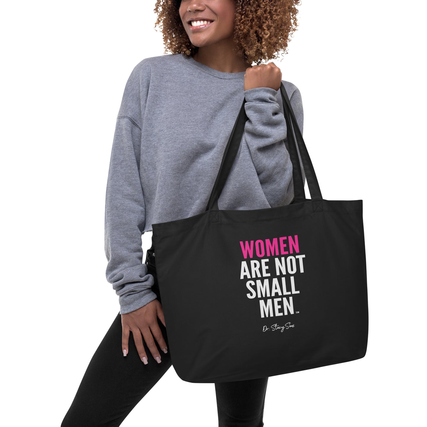 WANSM Large organic tote bag - Pink